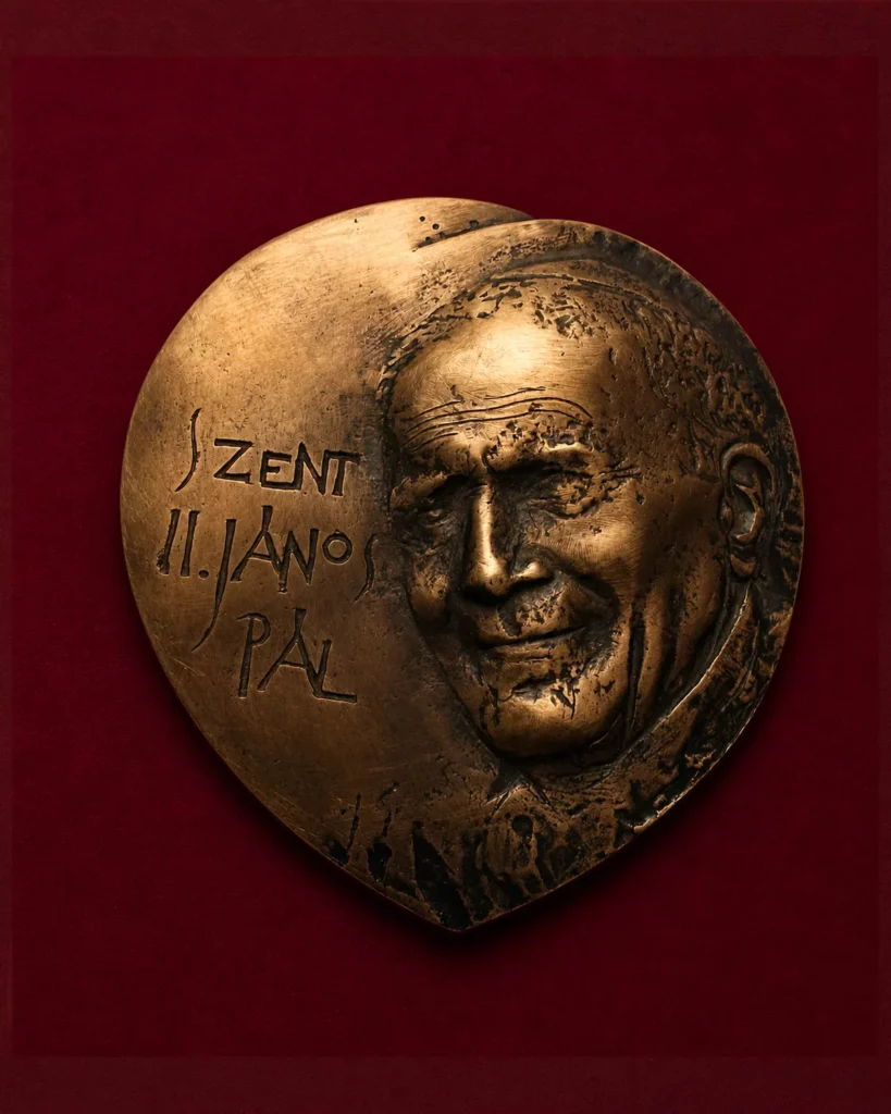 Szentatya LXXXI születésnapjára emlékérem